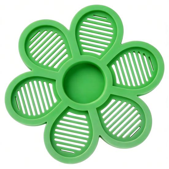 Floating Bee Station Flower Shaped Floating Bee Watering Station Butterfly Bee Feeder for Feeding Bee Bath Outdoor Garden Decor