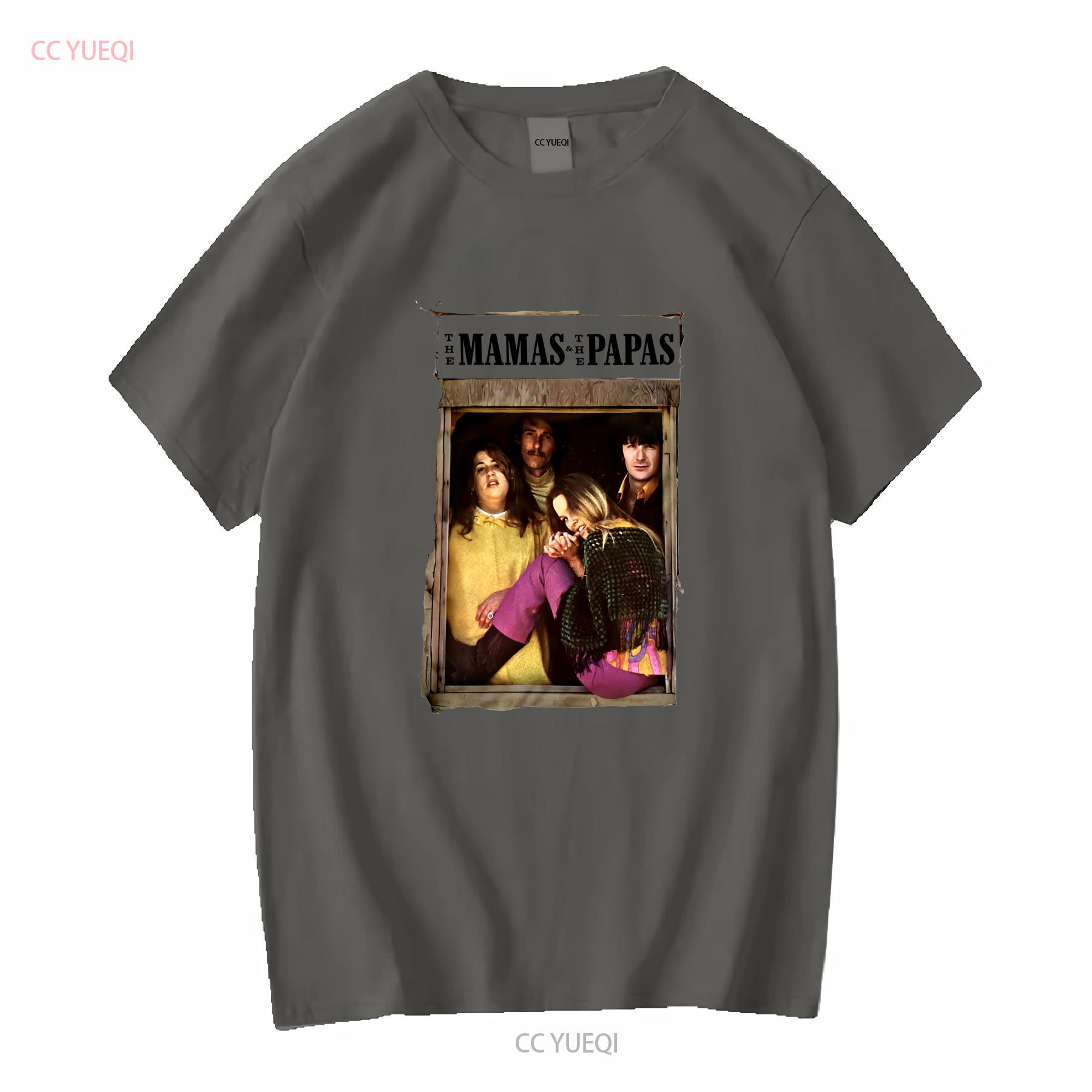 

Vintage The Mamas Papas Album Cotton White All Size T Shirt BL029 vintage Washed Casual Stretched Unisex homme 4XL
