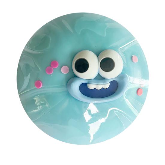 

Big Eyes Ball Squeeze Toy Cartoon Bun Shape Sensory Pinch Fidget Toy Stress Relief Hand Relaxation Decompression Tool A