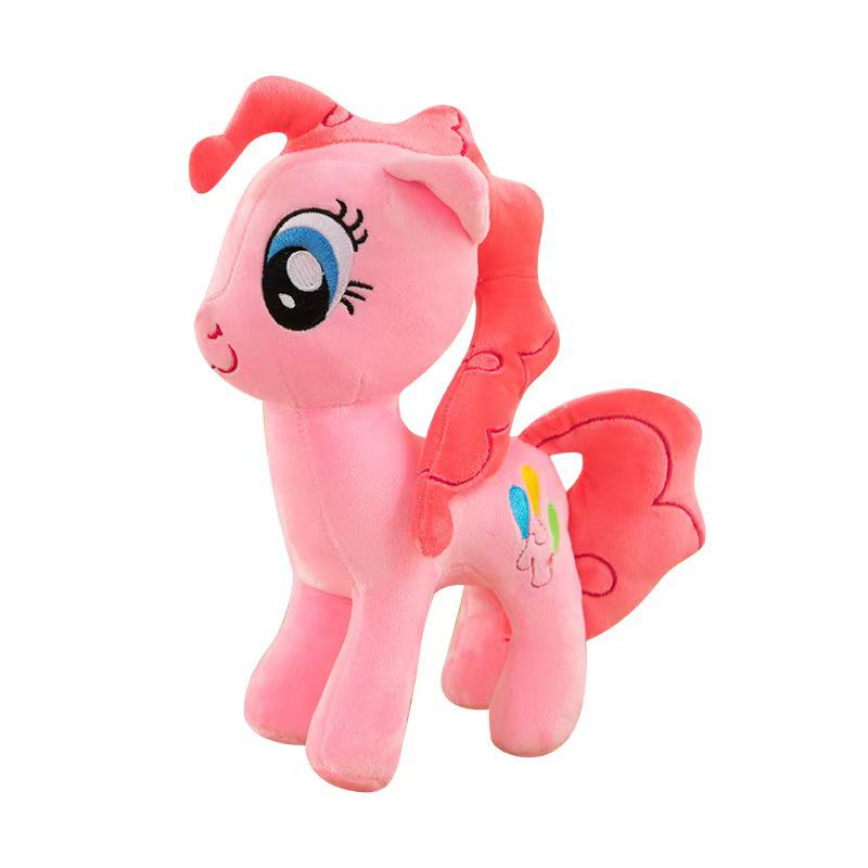 Trendy Internet Celebrity Pony Plush Doll Pillow - Cute Rag Doll Gift for Girls