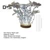 DIY Butterfly Night Light Set Ručně vyrobená LED svítící Butterfly Stolní lampa do ložnice Dárek k narozeninám pro ženy a dívky
