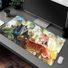 Honkai Star Rail Anaxa Mouse Pad PC Office Accessories Keyboard Anime Mousepad Natural Rubber Anti Slip Gaming Extended Desk Mat