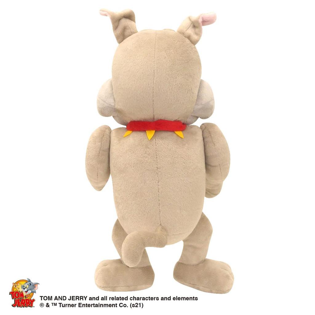 NICI Tom and Jerry Spike Plush Tom and Jerry Cartoon Made in 3090936 Toy, 40cm, Bulldog, Fluffy, Character, Gift, Germany, Beige,