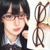 Damen Y2K Retro Ovale Brille Kleiner Rahmen Brillen Blaulichtfilter Brille Damen Computer Lese Optische Brille
