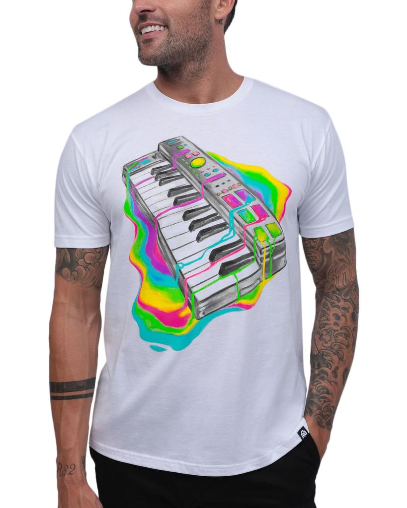 INTO THE AM Men's Graphic Tees S - 4XL Cool Lightweight Fitted Printed Design T-Shirts Nature O-Neck Short Sleeves  50989