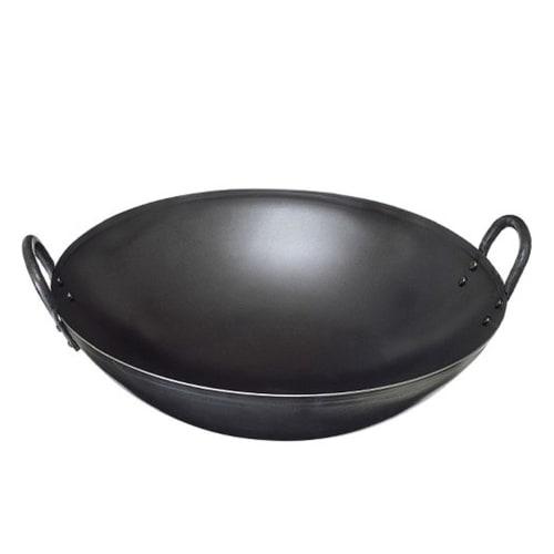 Shimamoto Seisakusho Ajiichitetsu Iron Wok, 39cm, KS02-D3910