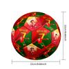 Ronaldo's Action Soccer Ball Size 5 Football Machine Sewn Indoor/Outdoor Universal Football for Football Accessories
