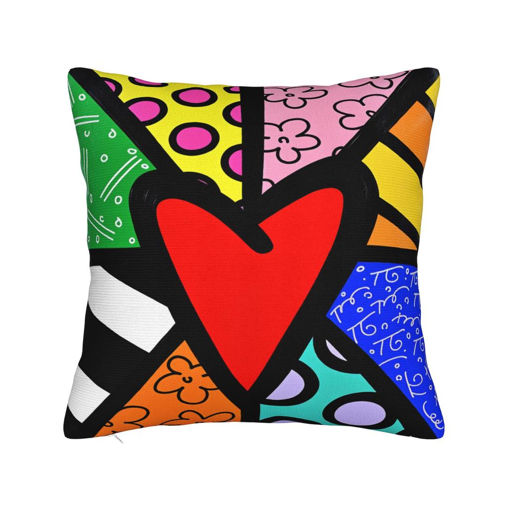 Pillow Case Brittos Art Rabbit Dog Heart Jesus Comfy Pillow Cover For Wedding Party Home Decor Vintage Pillowcases