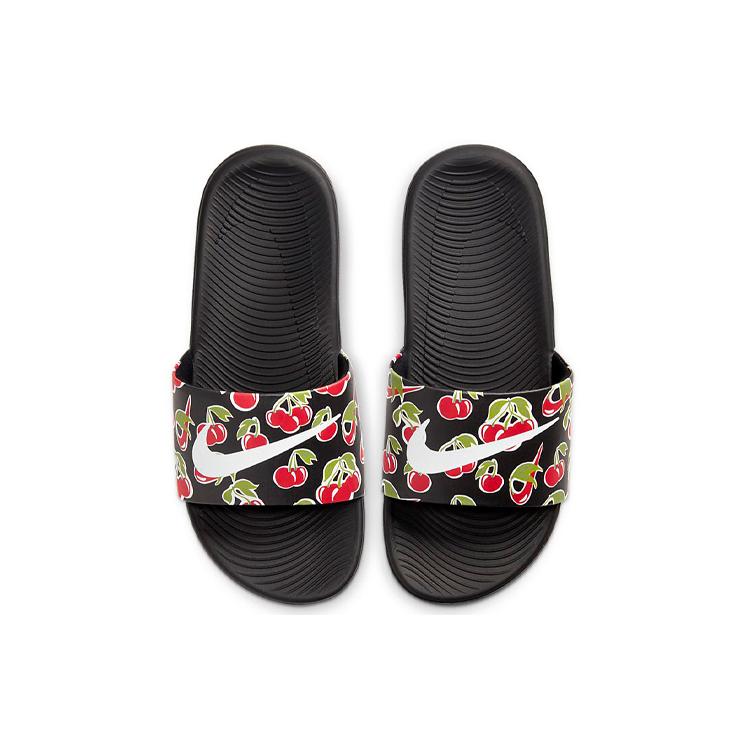 Nike Kawa Kids' Slippers Black All Over Print Cherry Kids' CJ4123-001