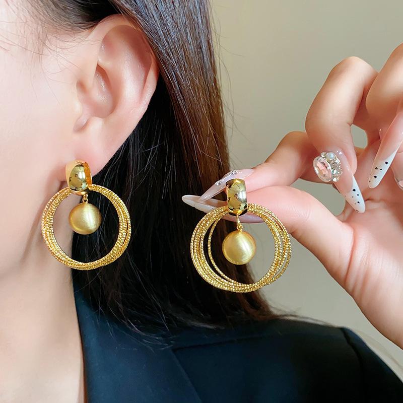 

Серьги-кисточки «Серебряная игла» - Модные длинные висячие серьги в изысканном стиле