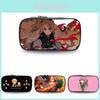 Spacious Demon Slayer Pencil Case Oxford Material Kawaii Style School Stationery Bag