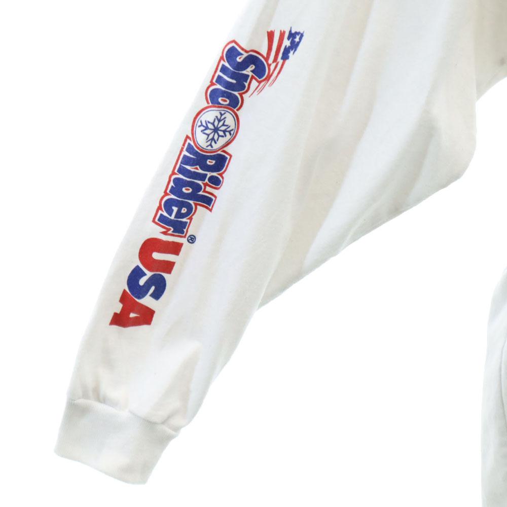 BIG TOP T'S 90s USA Made Old Sleeve Print Long Sleeve Single Stitch T-shirt Men's Used