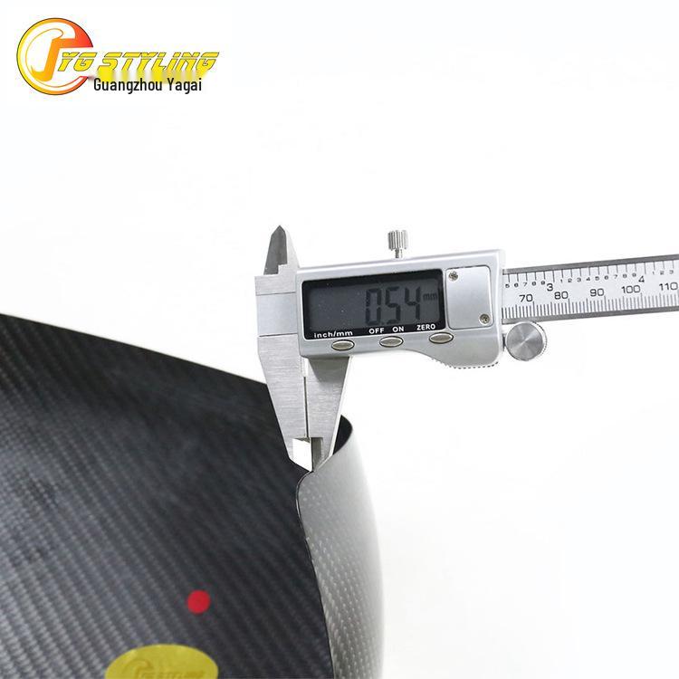 Dry Carbon Fiber Stick-on Rearview Mirror Cover for BMW X5M/X6M F85/F86