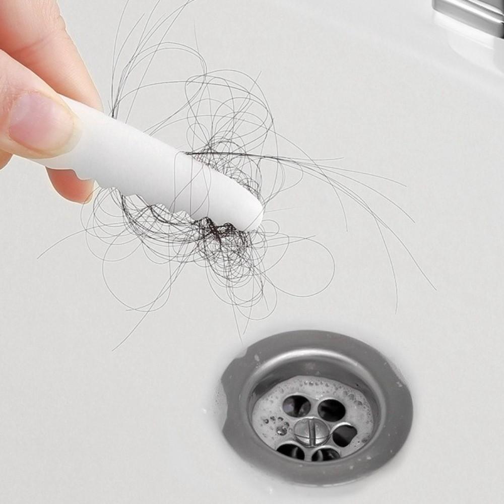 Cartoon Drain Cleaner Plastic Garbage Clip Plumbing Tool Stain Remover Tool  Shower Drains