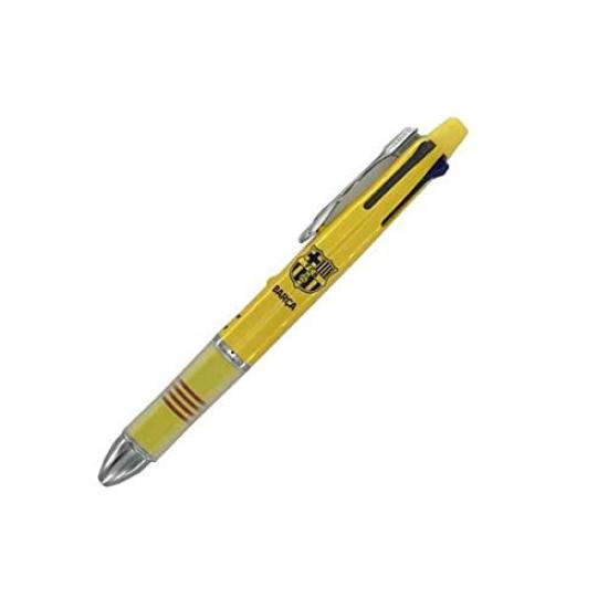 writing instrument FOOTBALL STATIONERY Grip Barcelona PBKHDF150FPBYC Multi-function [PILOT Dr. 4+1] (Yellow Catalan)