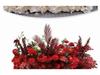 Large Silk Eucalyptus Flower Row for Wedding Aisle and Engagement Background Decoration
