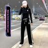 Square Dance Gold Velvet Suit Spring and Autumn New Team Gymnastics for Workout and Dance Clothes