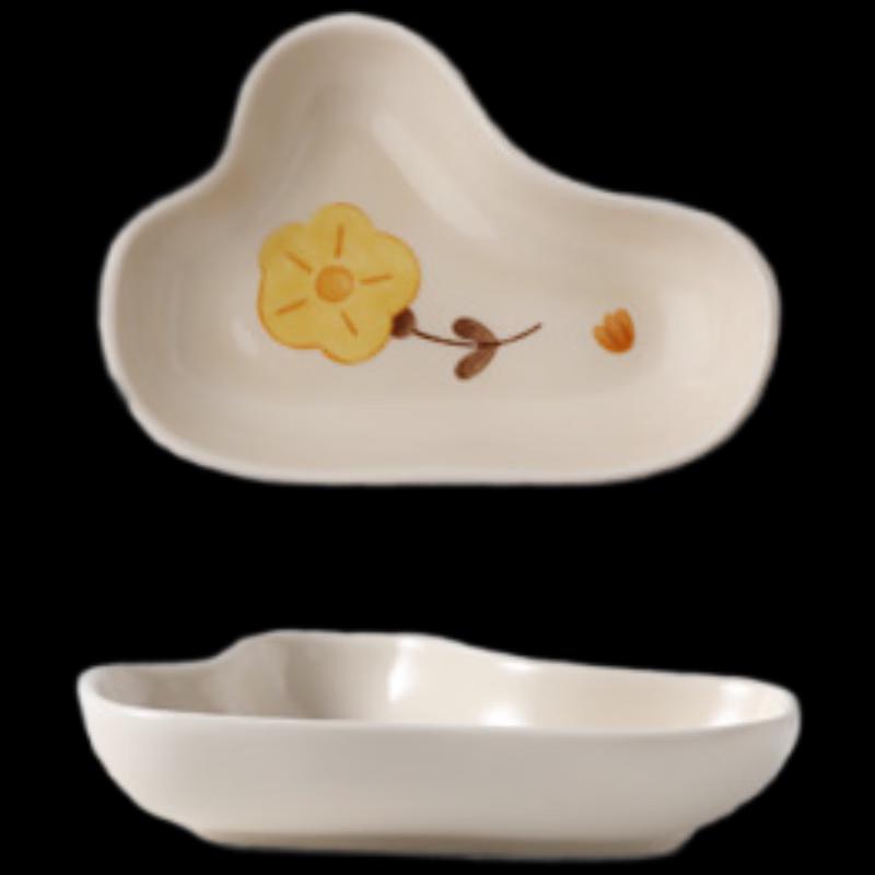 Ceramic Cloud Breakfast Plate Set
