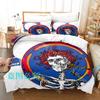 Hip Hop Skull Grateful Dead Bedding Set Single Twin Full Queen King Size Bed Set Adult Kid Bedroom Duvetcover Sets Anime