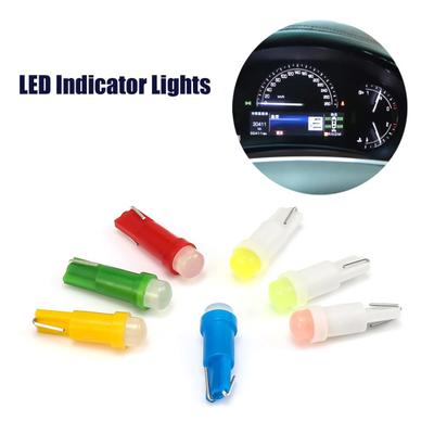10 Adet T5 Gösterge Işığı LED Ampuller Yüksek Parlaklık 12V Araba Oto