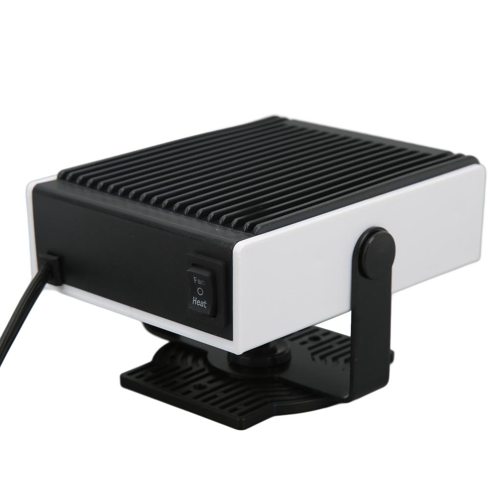 150W Portable Car Heater Defroster Defogger Heating Cooling 2 Modes 180 Degree Rotatable for Auto Home 12V