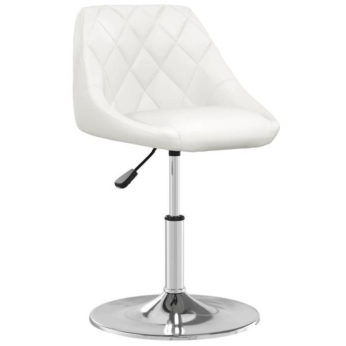 VidaXL Swivel Bar Stool Bistro Seat Counter Chair Pub Stool Counter Seat Bistro Chair White 3088655