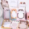 Office School Supplies Cute Animal Sticky Notes Girly Heart Mark Small N Times Hug Cat Memo Pad  Kawaii Stationery Lovely Gift