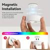 LED Night Light Wireless Cabinet Lamp Remote Control RGB or 3 Colors Ideal for Home Pathway Office Bedroom Kitchen Decor