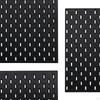 3 Pieces Dollhouse Pegboard Miniature Wall Mount Display Kits Furniture Model for 1/6