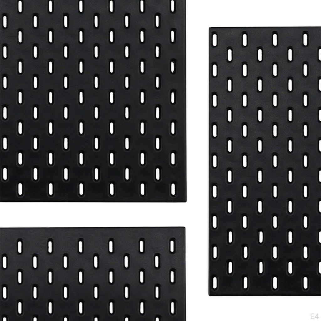 3 Pieces Dollhouse Pegboard Miniature Wall Mount Display Kits Furniture Model for 1/6