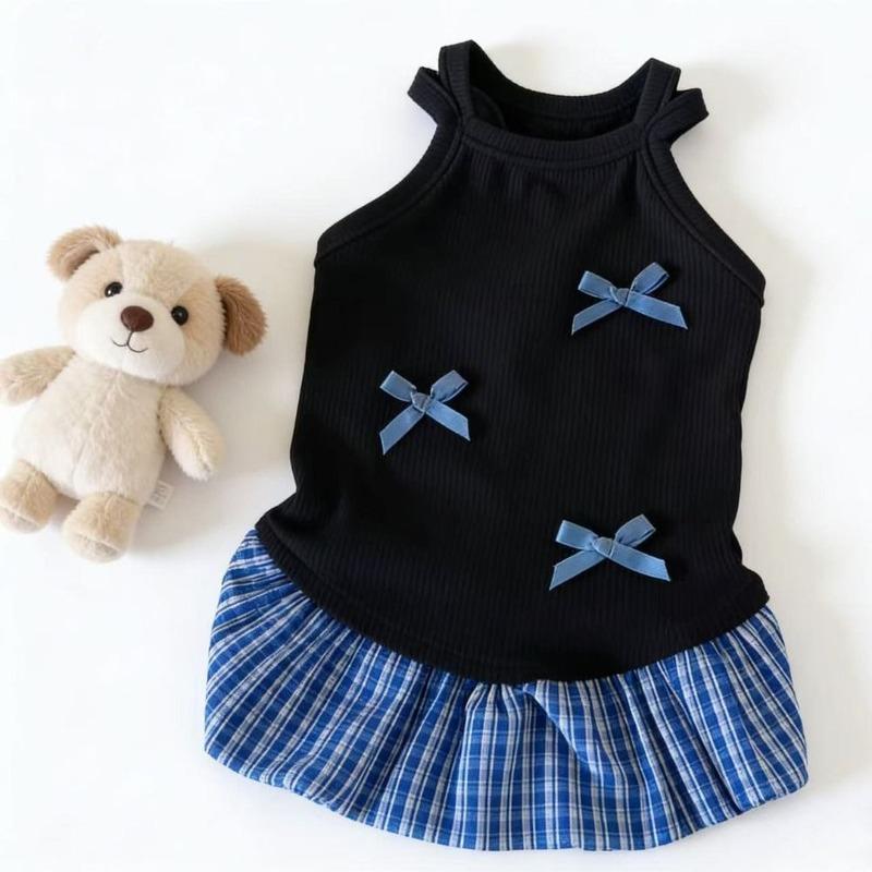 Trendy Breathable Puppy Slip Dress Summer Soft Pet Princess Dress Sweet Comfortable Corgi Teddy Clothes for Small Dog Cat
