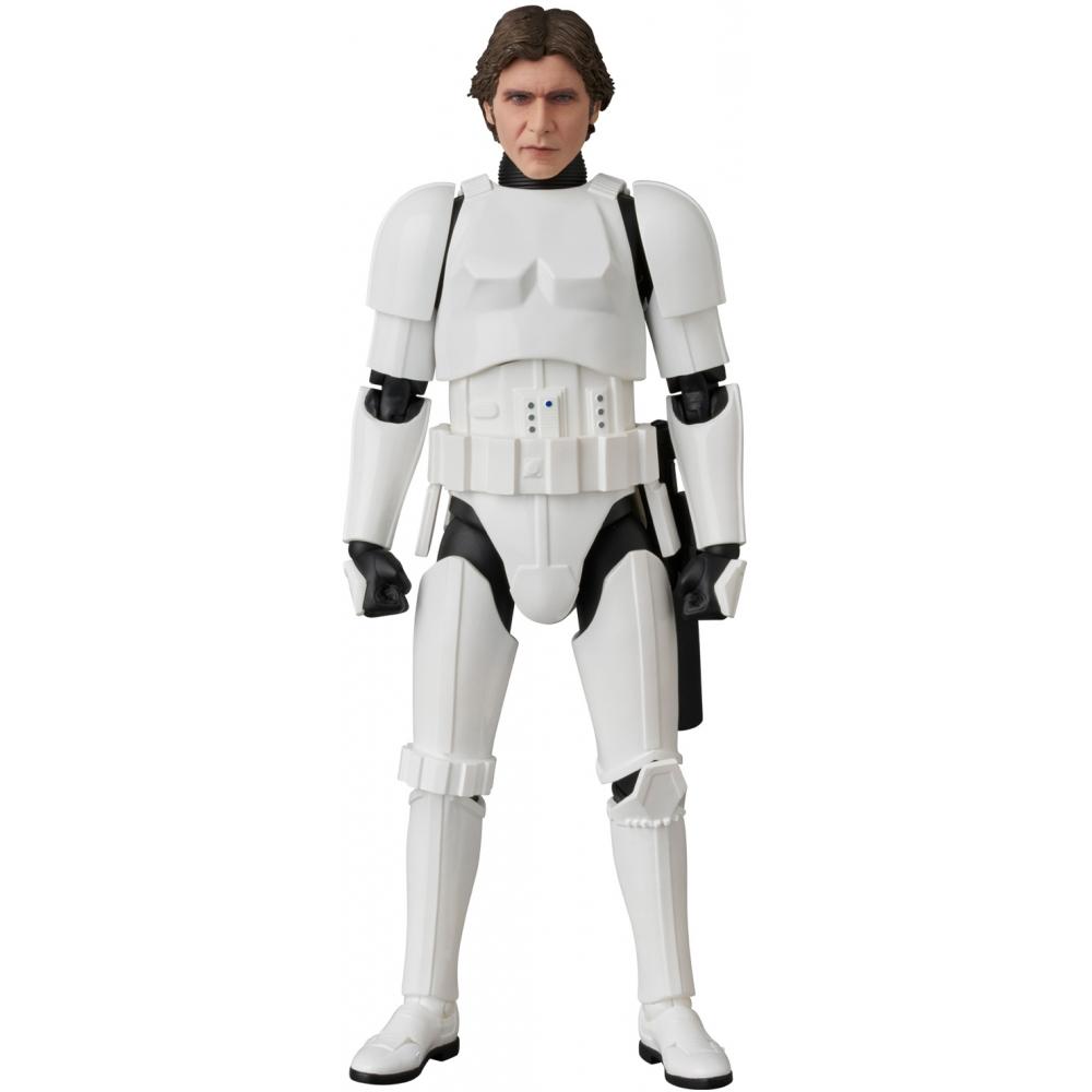 Star Wars Mafex Han Solo Tm   Stormtrooper Disguise 