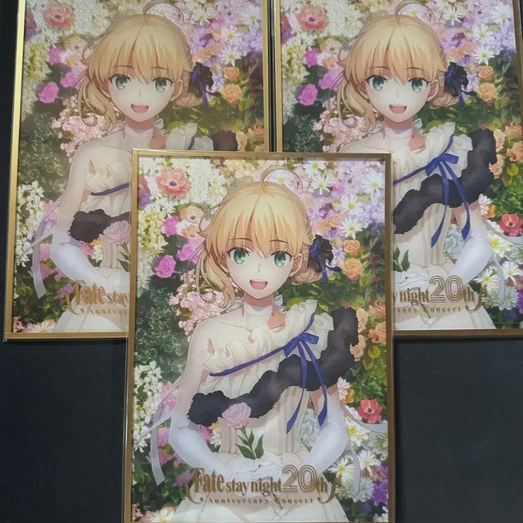

Fate Fesna Saber Artoria 20th Anniversary Orchestra Concert Акриловая цветная бумага