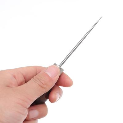 Shoes Bags Hole Hook Wood Handle Repair Needles Sewing Accessories Cone Needle Stitching Awl Sewing Awls