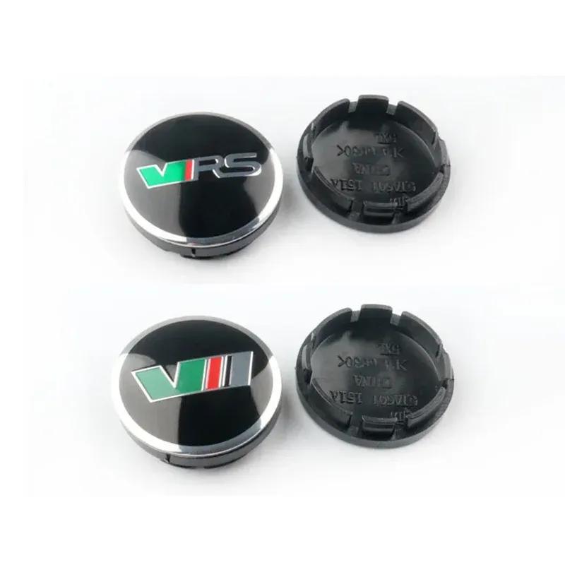 4pcs Car Wheel Center Caps Cover Sticker Hub Caps Accessories