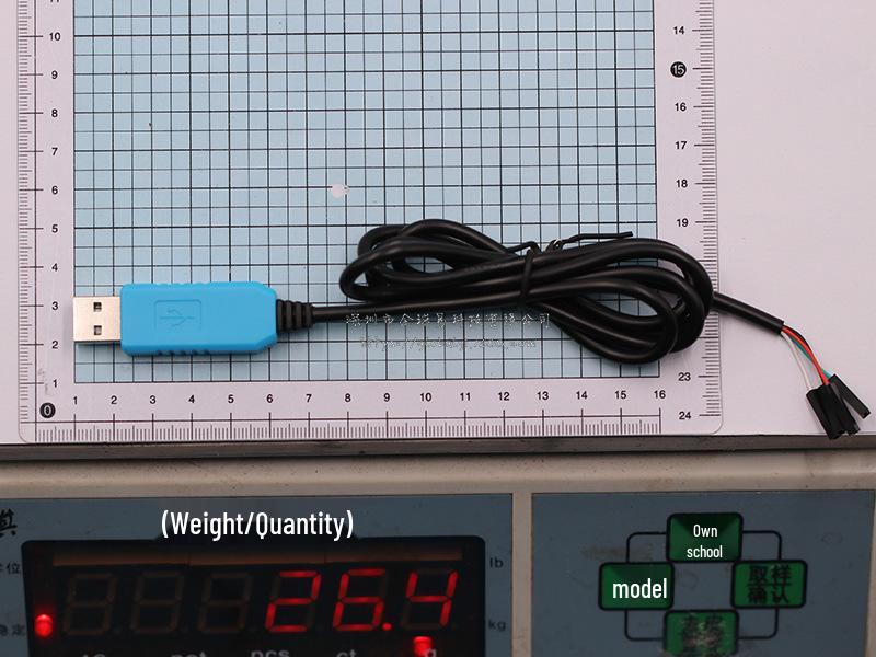 Blue PL2303TA USB to TTL RS232 Serial Module Upgrade Cable