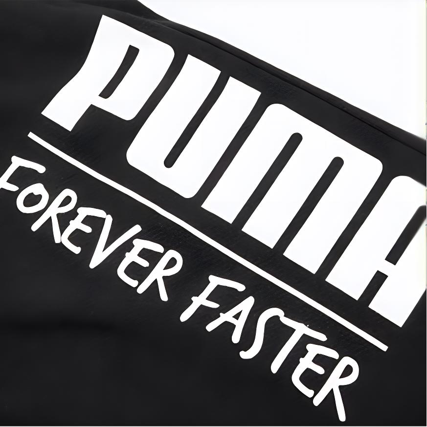 Puma Forever Cotton Knitted Breathable Fashion Versatile Casual Shorts Men shorts Black 539535-01