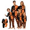 Halloween Family Matching Pajama Set Long Sleeve Round Neck Print for Women Men Kids