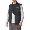 Men's PUMA Down Vests Men's Black Stand Collar Moderate