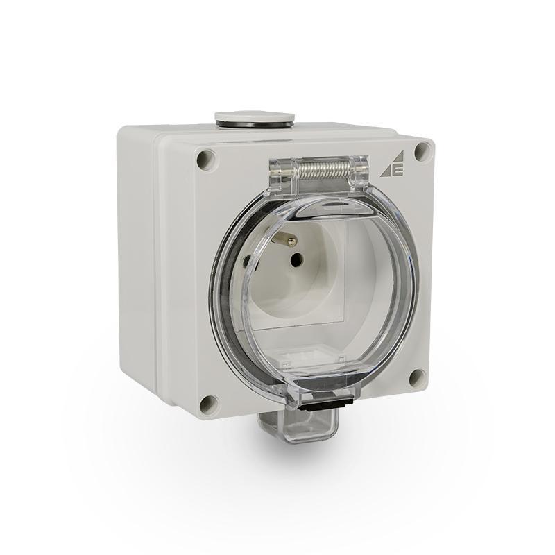 Gniazdo Hermetyczne Natynkowe Aqua66 2P+Z Ghn Ip66