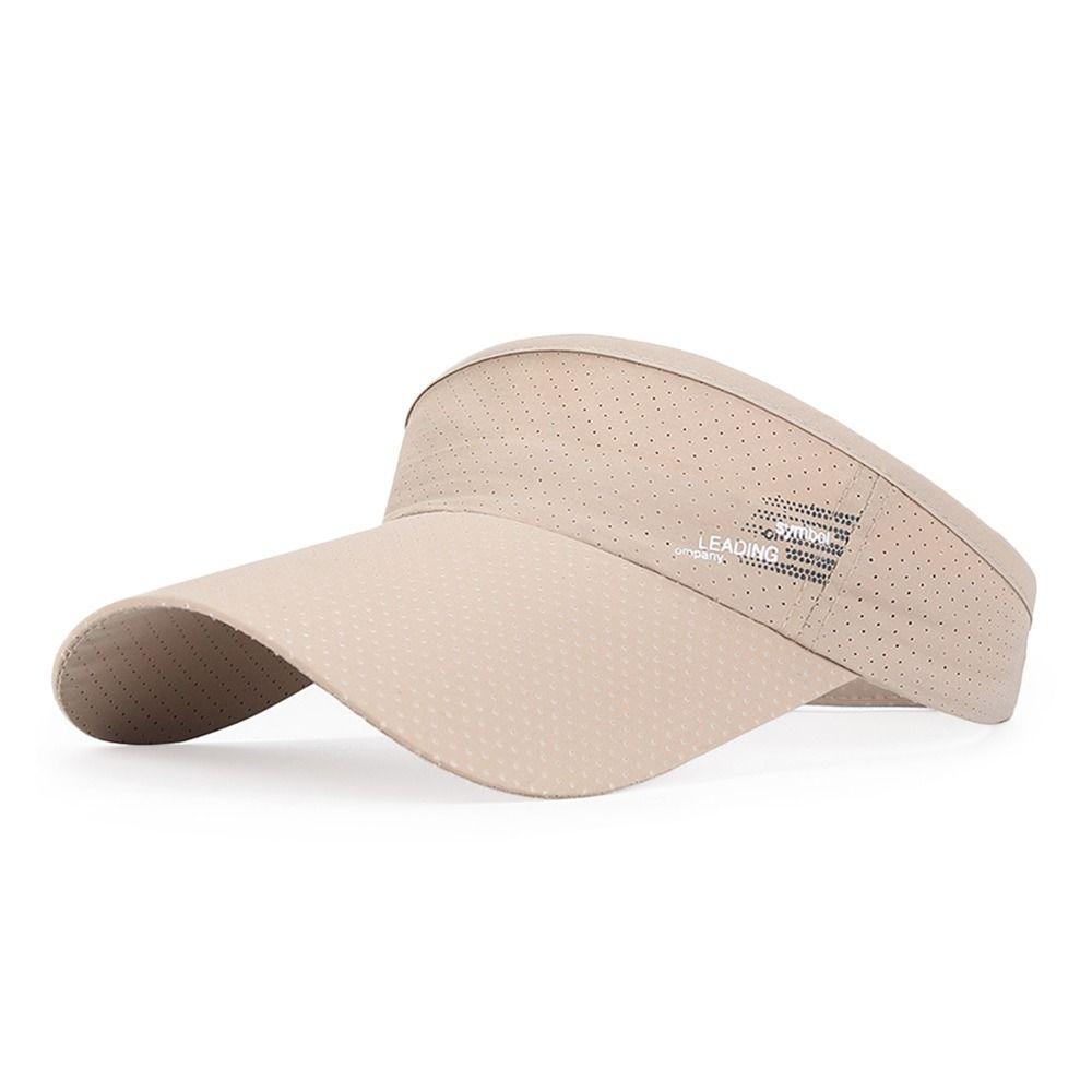 

Breathable Sun Hat Quick-drying Beach Hat Men Women Baseball Cap Sports бежевый