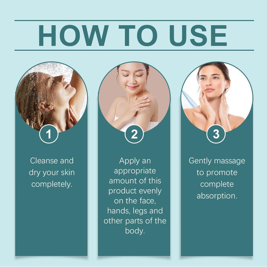 Body Care Cream Moisturizes, Nourishes And Tightens The Skin, Replenishes Water, Nourishes, Brightens And Rejuvenates Youthful Vitality