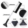 Car Snow Removal Brush Baby Kim 2 in 1 Retractable Car Snow Brush Ice Scraper Windshield Scraper Winter Snow Removal Shovel Tool