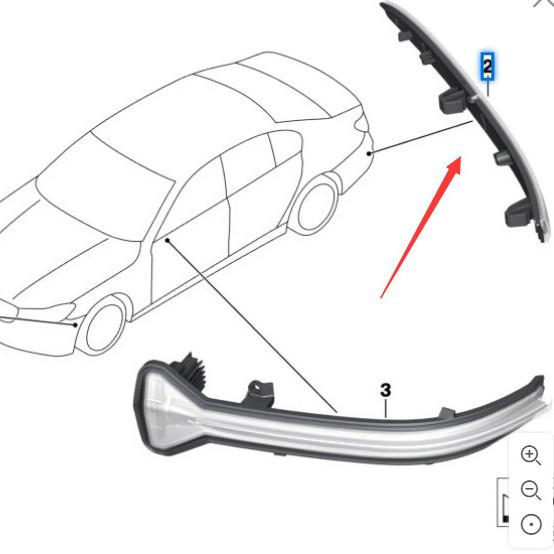 BMW 7 Series G11 G12 Rear Bumper Reflectors (Left/Right)