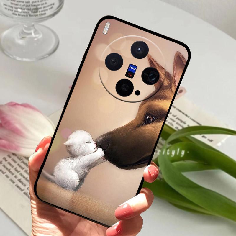 Für Vivo X300 Hülle Coole Löwen Wolf Tiere Malerei Abdeckung Für VIVOX300 V2509A Handyhülle Kamera Schutz Fundas Anti-Drop