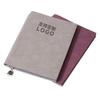 High-End Custom Sheepskin Business Notebook with Logo