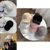 Luxurious Winter Thickened Faux Rabbit Fur Baseball Cap For Women Warm And Stylish