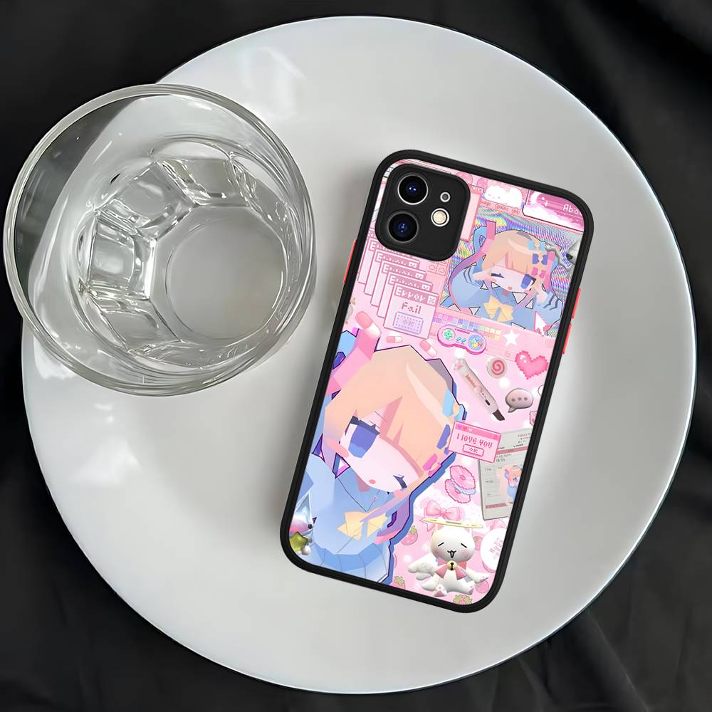 N-Needy Girl Overdose Game Matte Silicone Phone Cases For IPhone 16 13 15 12 11 Pro Max Plus For IPhone 14 15 Pro