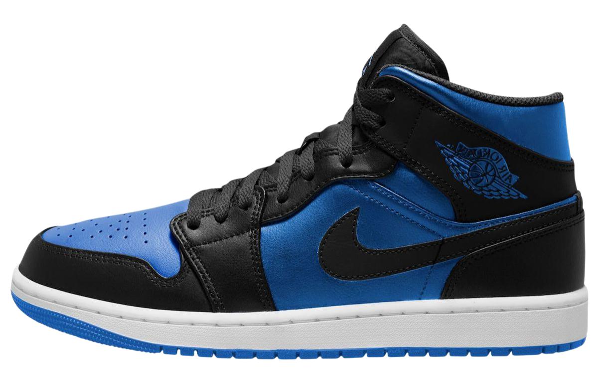 Jordan 1 Mid Black Royal Blue DQ8426-042 40.5