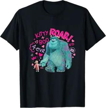 Monsters Inc Kitty Boo 4Evr Black TShirt S